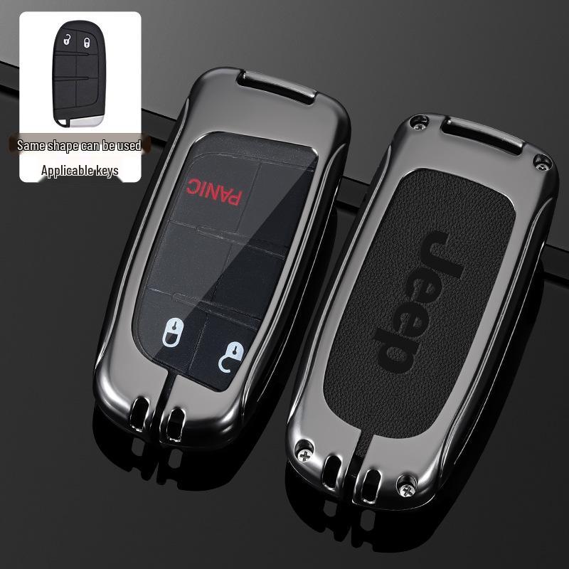 Grand Commander Jeep Key Case - Metal Shell for Cherokee, Compass