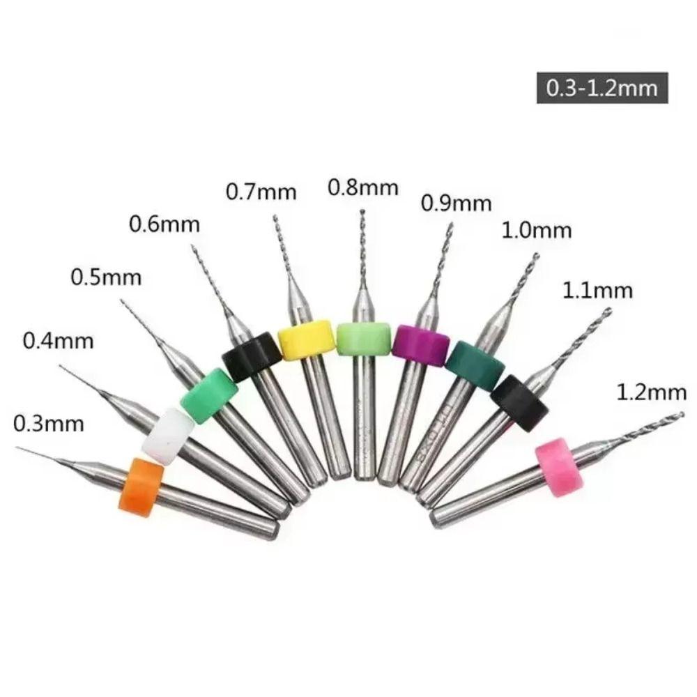 Convenient CNC Drilling Bit Set Carbide Twist Bits Drill Bits Machine PCB Drill Bits  Jewelry