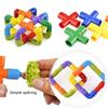 Kids' Plastic Water Pipe Building Blocks Toys Assembly Educational Playsets For Boys Aged 3-4-6 Years Old Creative Connector
