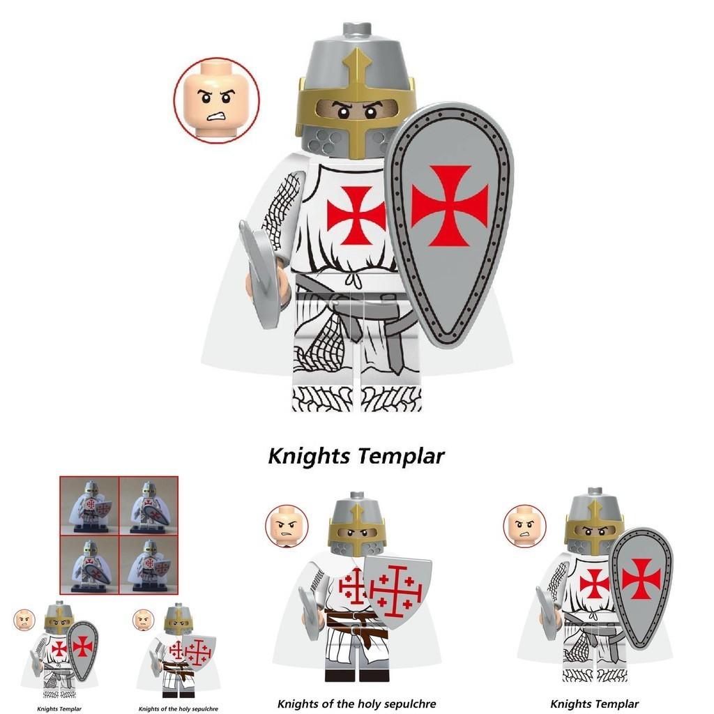 Roman Soldier Spartan Female Warrior Temple Knight Figure X0316 Building Blocks Toy Set For Export Diy Abs Plastic