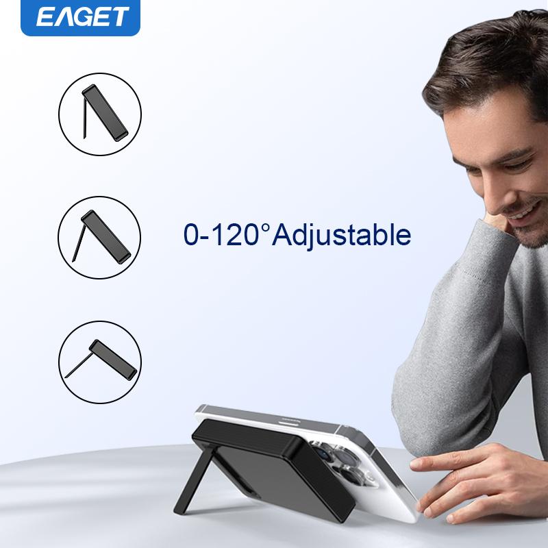 10000mAh Bærbar Powerbank Trådløs Lader 20W Mag-Safe Utendørs Batteripakke Mobiltelefon Powerbank for iPhone 16/15/14/13/12 Pro