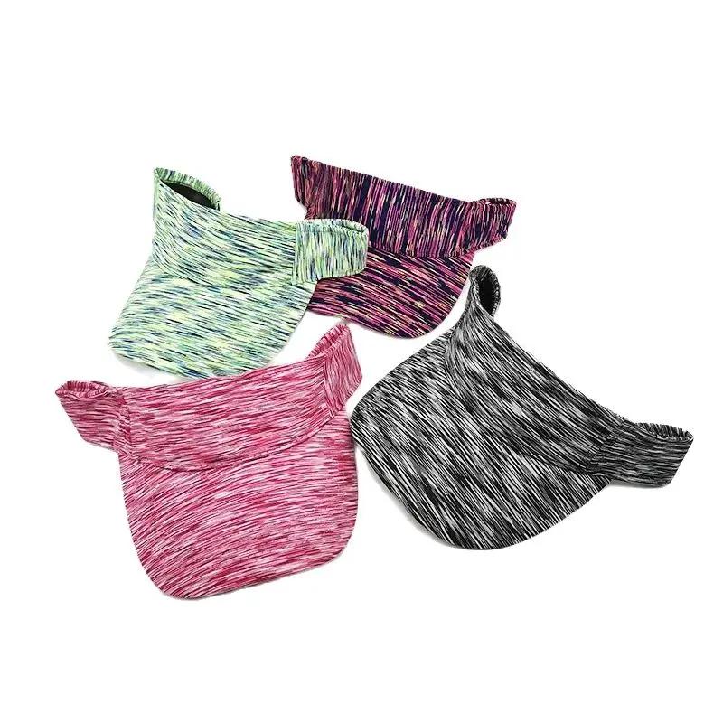 Spring and Summer Polyester Print Visors Adjustable Sun Cap For Men and Women 23