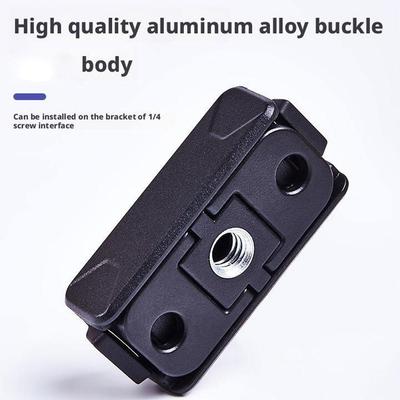 Magnetická základna adaptéru pro rychlé uvolnění pro DJI Osmo 360 Skládací Rychloupínací Dvoupařátový Montážní Adaptér Protiskluzová Silikonová Podložka