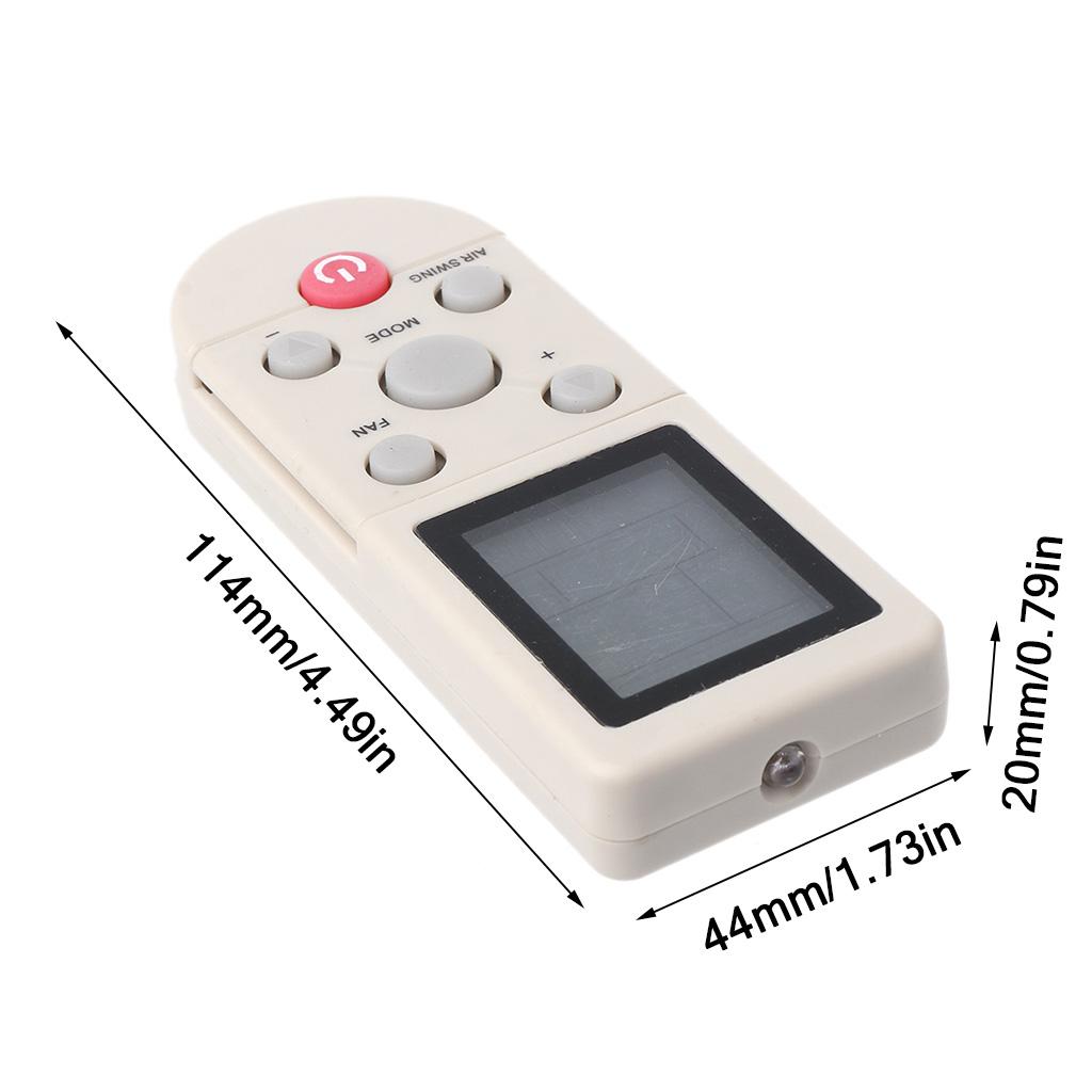 Telecomanda de înlocuire Controler Aer Condiționat A/C pentru AUX YKR-F/09E YKR-F/001 YKR-F/006 YKR-F/09 YKR-F001