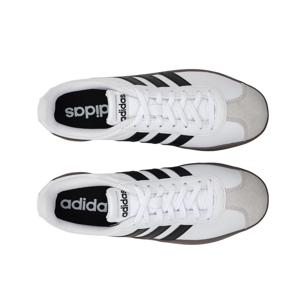 adidas Vl Court Base Antypoślizgowe Niskie Buty Skateboardowe Męskie Sneakersy Białe Czarne Szare ID3711