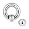 Anello a Sfera a Molla Grande in Acciaio Inossidabile per Naso, Orecchio, Cartilagine & Dilatatore