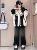 2025 Girls' Spring and Autumn Windbreaker - Fashionable Outerwear for Big Kids