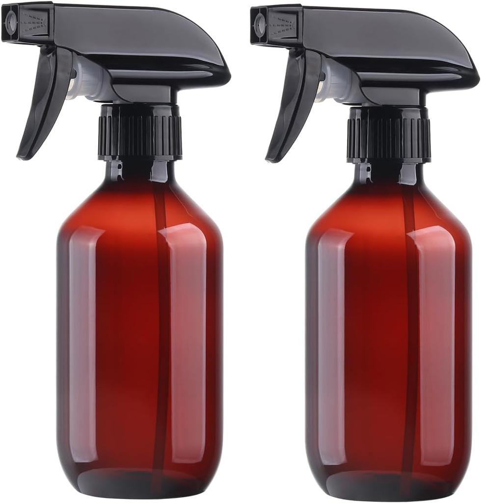Spray Bottles 10oz/300ml Plastic Spray Bottle Empty Refillable Container with Adjustable Head Sprayer, Mist/Stream Water Bottle for Cleaning Products