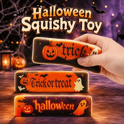 Creative Halloween Squishy Toy Kneading Super Soft Butter Stick Squeezing Toy Comfortable Funny Sensory Stress Stick