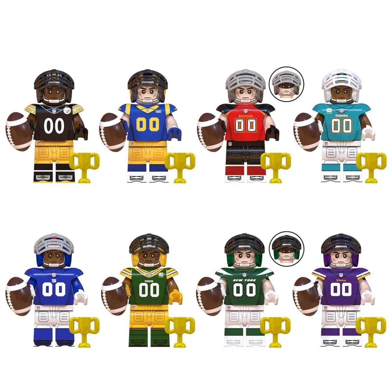 

Football Series Building Blocks Toy Gift