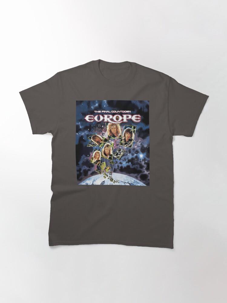 Europe The Final Countdown Foureb Europe Band War Of Kings Classic T-Shirt