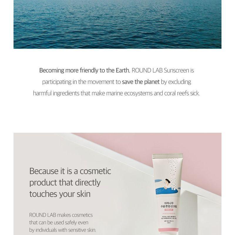 ROUND LAB - Birch Juice Moisturizing Tone Up Sunscreen