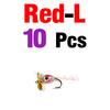 10Pcs Propeller Sequins Fly Bait Rotating Metal Spinner Lures for Fly Fishing Insect Lures Effective Trout And Bass Fishing Lure