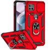 For Moto One 5G Ace Case ,Kickstand+Camera Lens Protector Shockproof Hybrid Case For Motorola Moto G 5G Cover