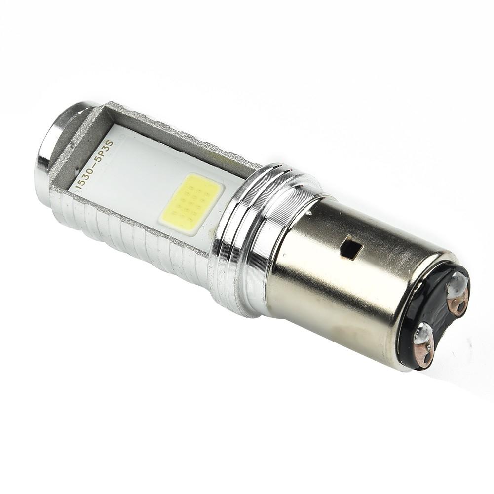 White Bulbs BA20D Headlight Bulbs 2pcs/kit 6W Accessories