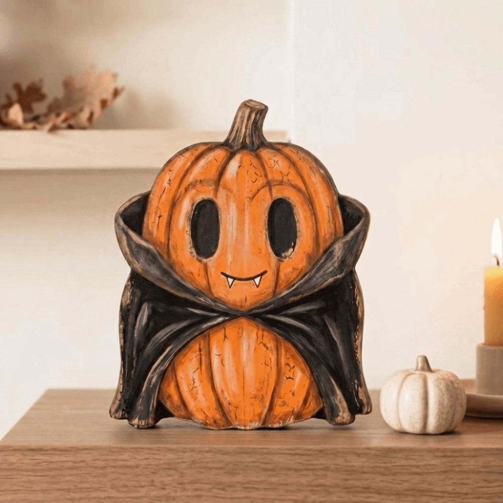 Cartoon Pumpkin Wooden Ornaments Pastoral Pumpkin Table Ornament Home Party
