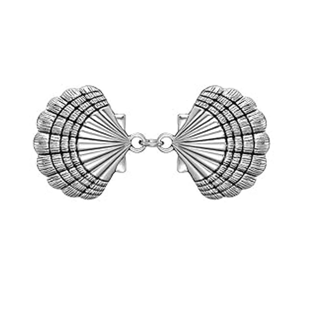 Retro Style Sweater Clip Enhancing Fashion Sense with Elastic Chain Stylish Shawl Clip Suitable for Various Outfits