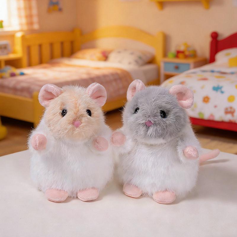 1Pc 14/22cm Lovely Fancy Rat Plush Toys Kawaii Mouse Dolls Stuffed Soft Animal Rat Toy Figure Toy Adorable Birthday Gift