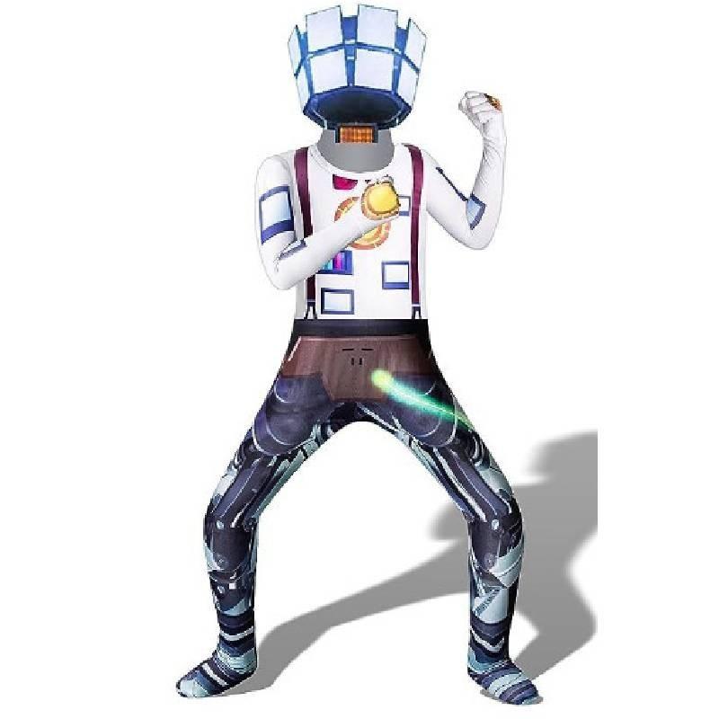 

Тематическая игра Skibidi Toilet Костюм для ролевых игр Платье для выступления Головной убор Adult 160cm