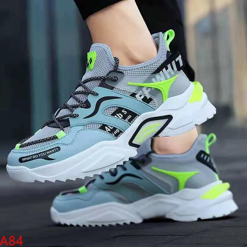 Spring and Autumn Men's Running Shoes High Quality Sports Outdoor Casual Shoes Comfortable and Breathable Casual Shoes Sneakers