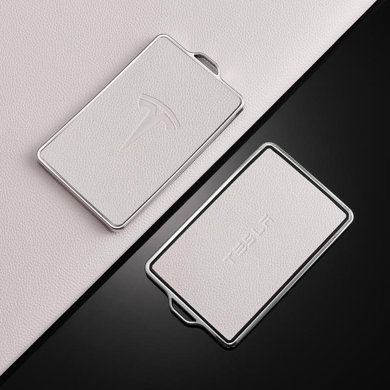 Шкіряний TPU Чохол-Оболонка для Автомобіля NFC Ключа Брелок Для Tesla Model 3 Model S Model X Model Y Безключовий Захисний Тримач Авто Аксесуари