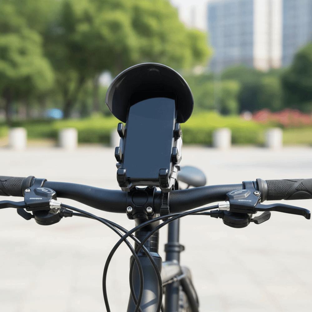 Waterproof Motorcycle Phone Holder Sunshade Bicycle Phone Holder  Bicycle Accessories