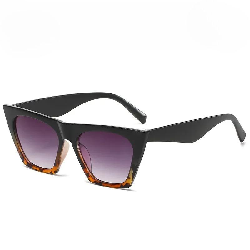 Fashion Retro Square Sunglasses For Women Men Brand Designer Cat Eye Sun Glasses Mirror Shades Unisex Travel Uv  Protection