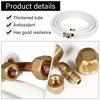 Flexible Small Split Brass Lines Enhances Three Insulation With Mounting Strips  Refrigerants Line Set for Split System
