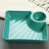 4pcs Multi-functional Sauce Divider Tray Small Serving Tray Snackle Container Snack Tray With Dip Charcuterie Tray Dessert Plate