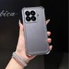 Anti-Drop Airbag Bumper Phone Case for Xiaomi 15T Pro  Luxury Titanium Metallic Cover