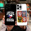 for Xiaomi Redmi 15C 15 A4 A5 9A 9T 10A 10C 9C NFC Note 11 9 8 10 Pro 8T Phone Cover Case Flag The Czech Republic