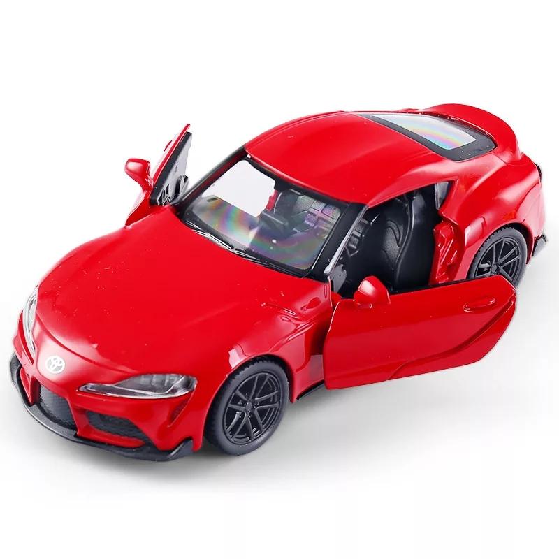 Fast & Furious JDM 2020 Toyota GR Supra Supersportwagen Simulation Diecast & Spielzeugfahrzeug RMZ city 1:36 Legierungs-Automodell-Geschenke für Kinder