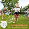 Seifenblasenmaschine Für Gartenspiele Draußen Kinder Spaß 2024 Neu