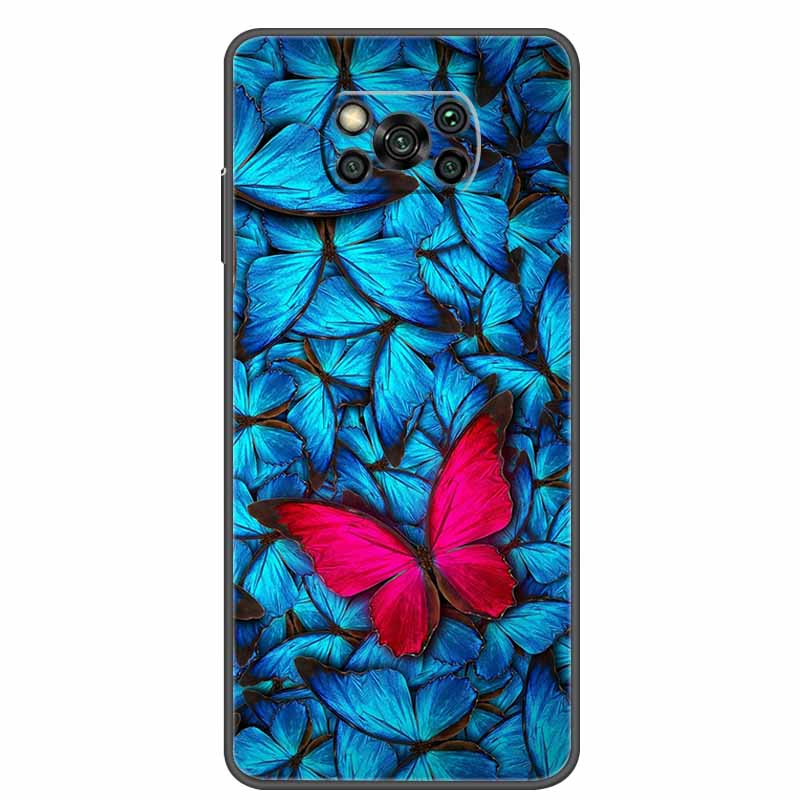 For Poco X3 Pro Case Cool Silicone TPU Soft Print Phone Cover For Xiaomi Poco X3 NFC Case Funda Pocophone X3 Pro PocoX3 Pro Capa