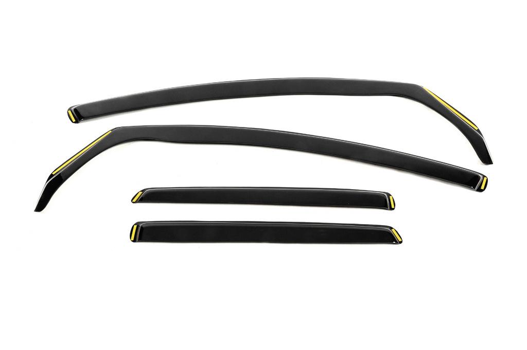 

Plug-in wind deflectors (HB/SD, 4 pcs, Esa) for Opel Astra J 2009-2015
