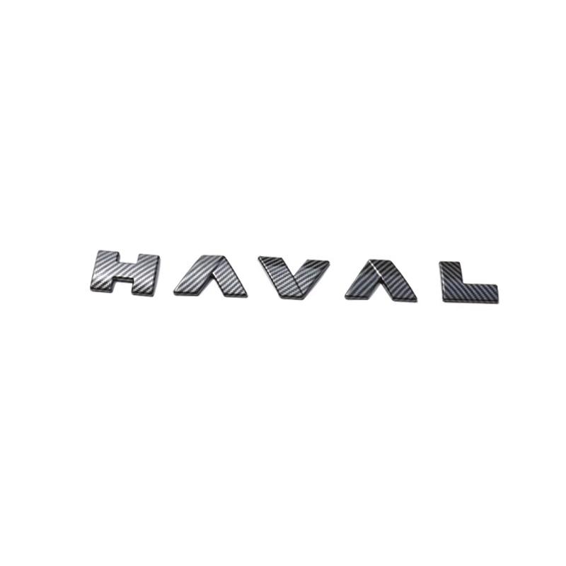 Haval New Logo Emblem Badge Sticker For GWM Haval Dargo  2020-2023 H6 PHEV Front Rear Grille Hood