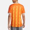 Nike Dri-Fit Pattern Print Color Block Quick-Dry Breathable Short Sleeve Soccer Jersey Men Jersey Orange FV3514-806
