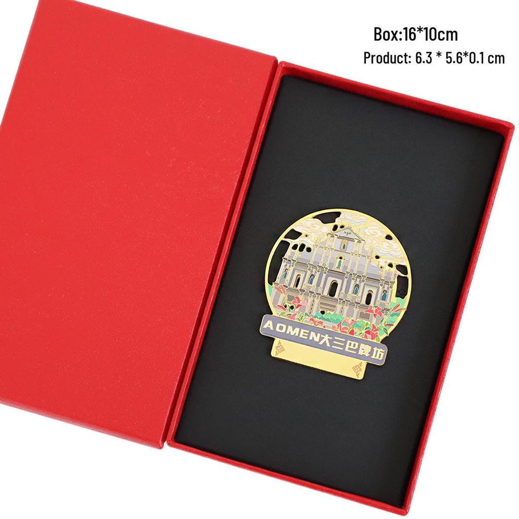 Macau Kultureller Metallmagnet: Wynn Palace, Ruinen von St.. Pauls, St. Dominics Kirchen-Souvenir