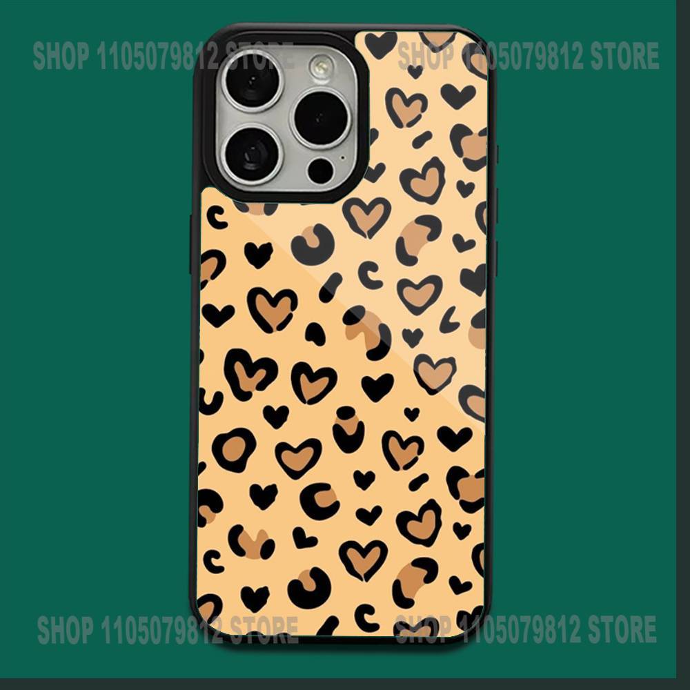 Cute Love Heart Phone Case For iPhone17,16,15,14,13,12,11,Plus,Pro,Max,Mini Soft Magesafe Magnetic Wireless Charge