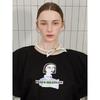 Logo Tape Big Pearl Necklace