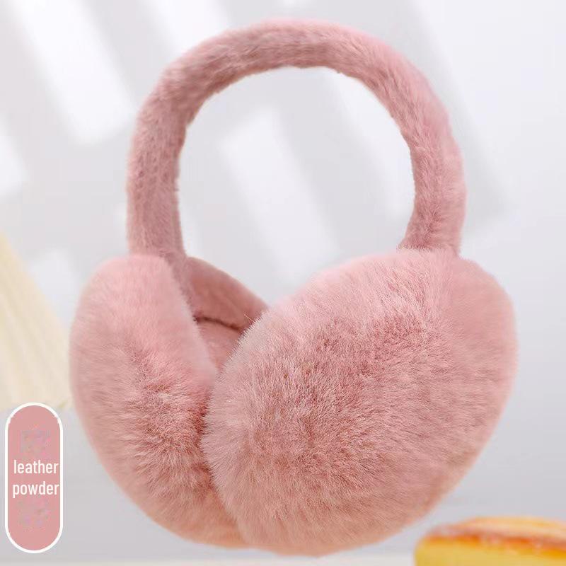 High-Quality Foldable Korean Furry Earmuffs for Women – Perfect for Autumn and Winter Cold Protection