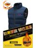 Smart Heated Vest: 9-Zone, USB-Charge, Unisex Winter Jacket with Dual-Switch Temperature Control