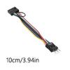 13Pin To 9Pin Front Panel Sound Cable for Lonovo Motherboards Clear Sound Transmission In ATXs Computer Case