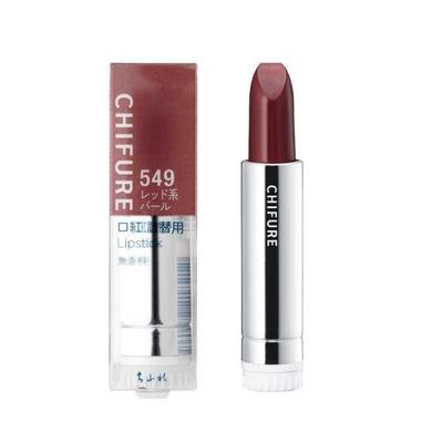 Chifure Cosmetics Lipstick S 549 Red Pearl Refill