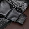 Herbst Winter Männer Faux Leder Jacke Revers Lange Ärmel Patten Taschen Motorrad Mantel Zipper Knopfleiste Slim Fit Männlichen Outwear