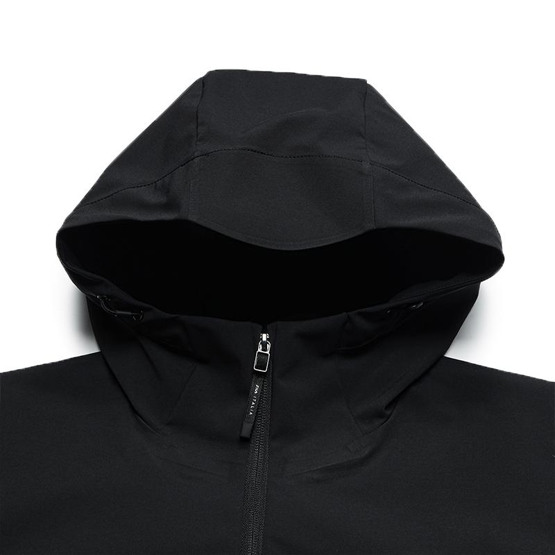 Fila White Fashion Casual Versatile Jacket Men Jackets Black F11M633702FBK