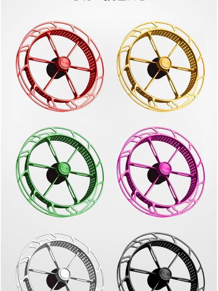 New Three-Hole Ultra-Light Alloy Reel: Freshwater Casting & Fast Eight-Trigram Hand-Operated Disc Wheel