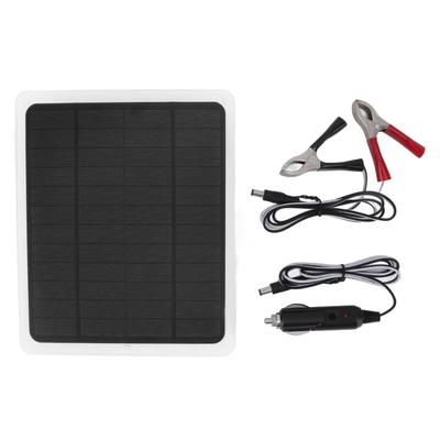 Solar Panel 2A 5W Monocrystalline Silicon Flexible Waterproof USB Output Solar Battery Charger for