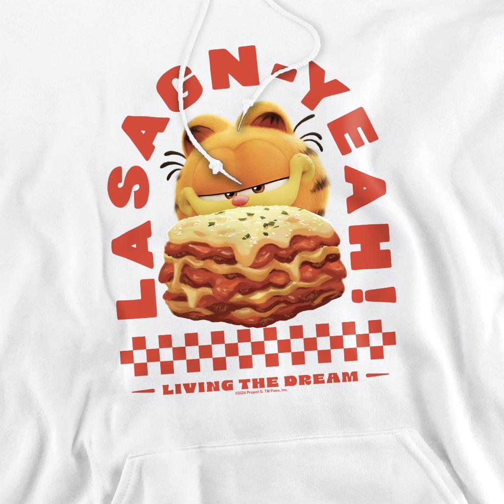 Garfield Movie Mens Lasagnyeah Hoodie