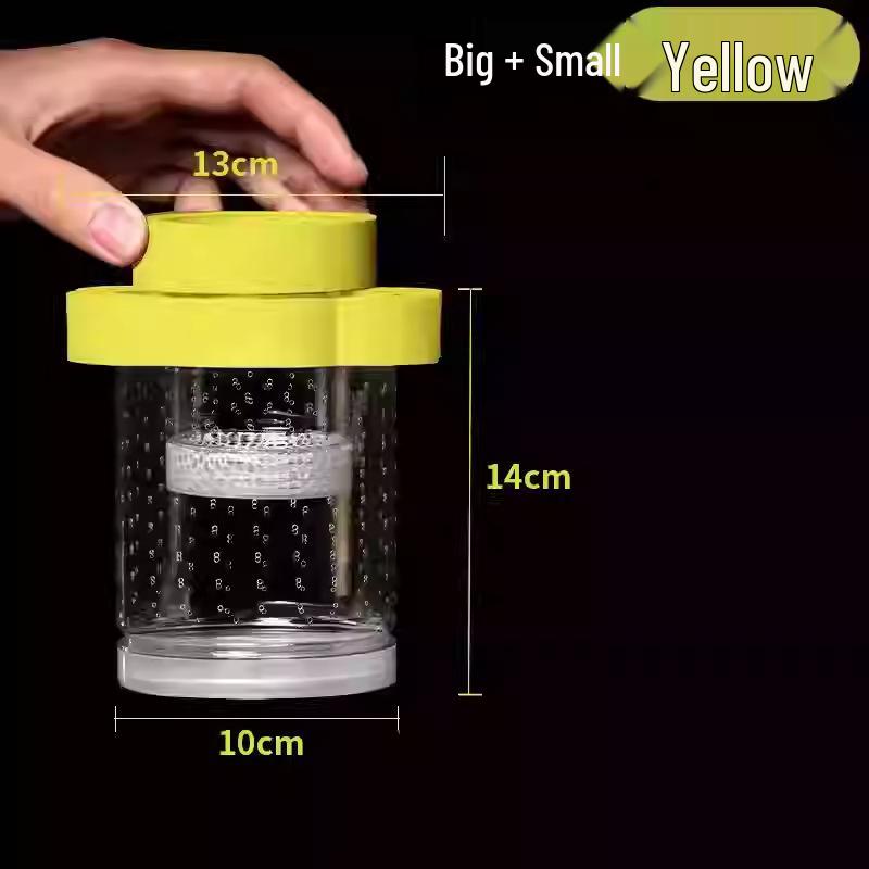 Guppy Breeding Box: Fish Isolation & Hatching Tank for Small Fish Fry & Mother Fish
